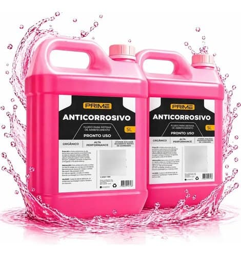 Kit 2 Fluídos Rosa Pronto Uso 5L