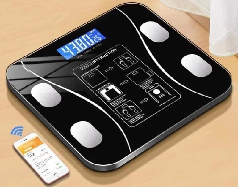 Balança de Medição Corporal por App Bluetooth até 180kg
